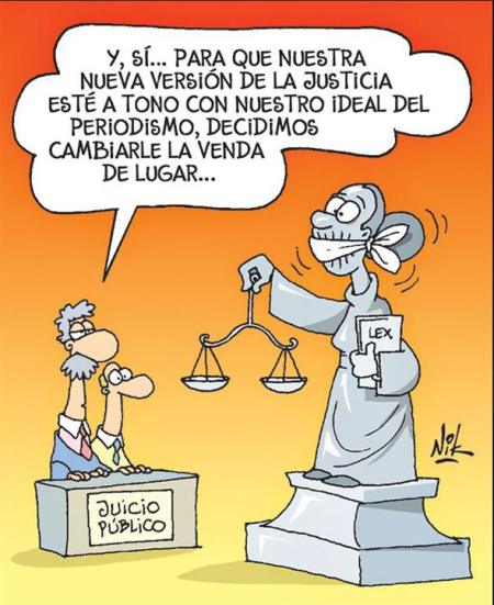 Periodismo y Justicia.